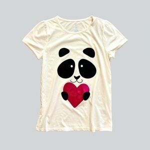 Lands’ End Panda Graphic T-Shirt